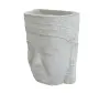Product image 2 of the product “Khmer-head as water feature, 67cm height, cast stone, hollow, handcrafted & natural color. ”